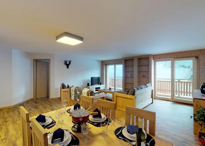 公寓 Les Mayens Ma 011 - Luxury 6 Pers *